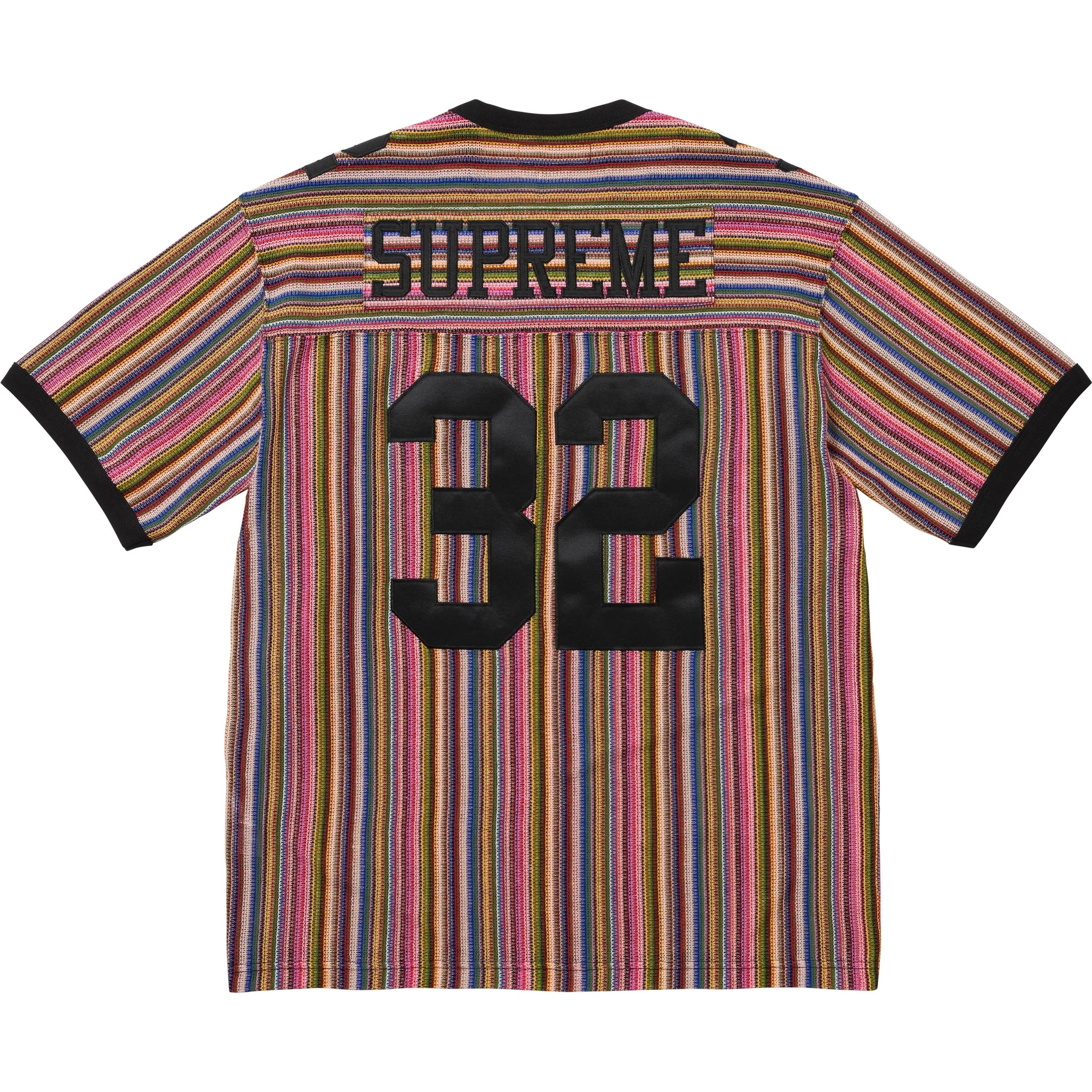 Open Knit Football Top view 5